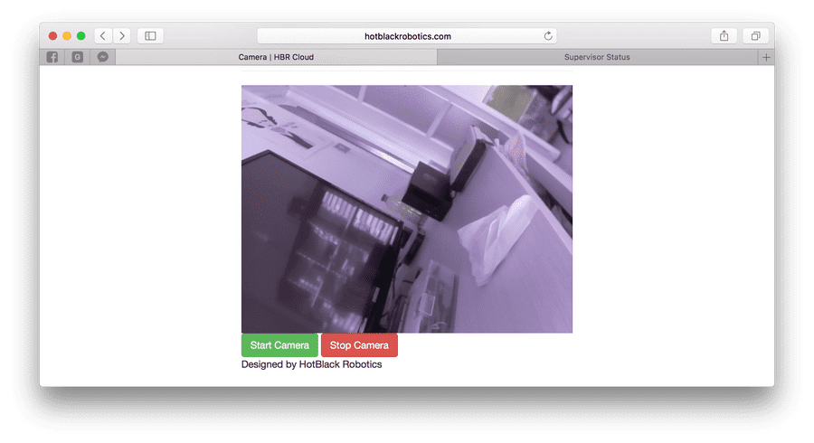 Utilizzare la RaspiCam in streaming con la piattaforma Cloud