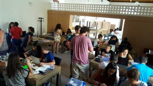 Un super grazie ai ragazzi del corso "Laboratorio di Robotica"