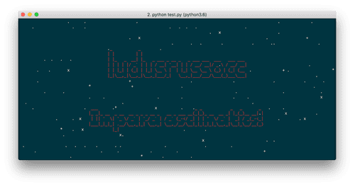 Divertiamoci sviluppando UI da terminale con ASCIIMATICS