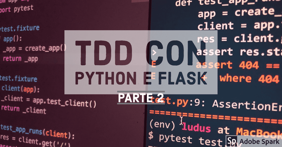 TDD con Flask e PyTest per lo sviluppo di API REST. Parte 2